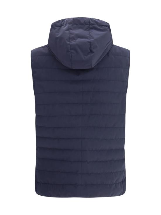 26SS 브루넬로 쿠치넬리 패딩 조끼 MM4791696 CIR70 BLUE - BRUNELLO CUCINELLI
