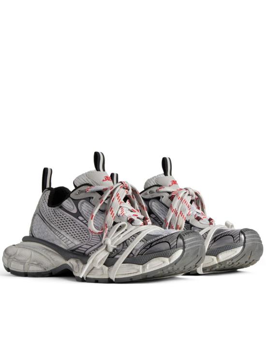 26SS 발렌시아가 3XL 스니커즈 734731 W3XL5 1219 GREY WHITE RED MULTICOLOUR - BALENCIAGA