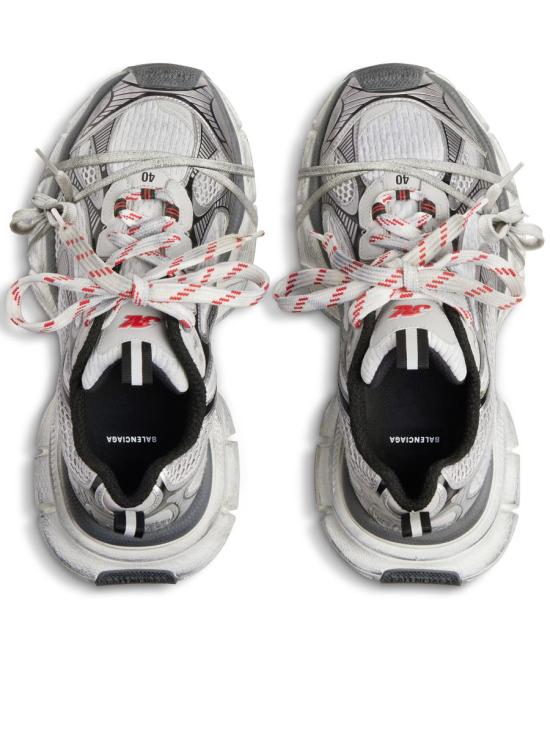26SS 발렌시아가 3XL 스니커즈 734731 W3XL5 1219 GREY WHITE RED MULTICOLOUR - BALENCIAGA