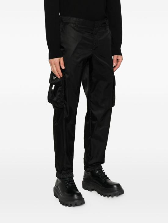 26SS 프라다 스트레이트 팬츠 SPH130SOOO1WQ8 F0002 Black - PRADA