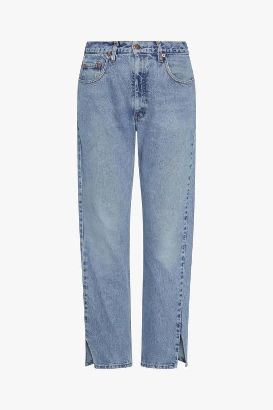  aligrace 데님 팬츠 알리그레이스 앨리사 틸티드 스플릿 진 - OTHER BRANDS