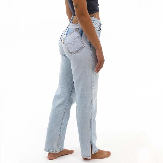  aligrace 데님 팬츠 알리그레이스 앨리사 틸티드 스플릿 진 - OTHER BRANDS