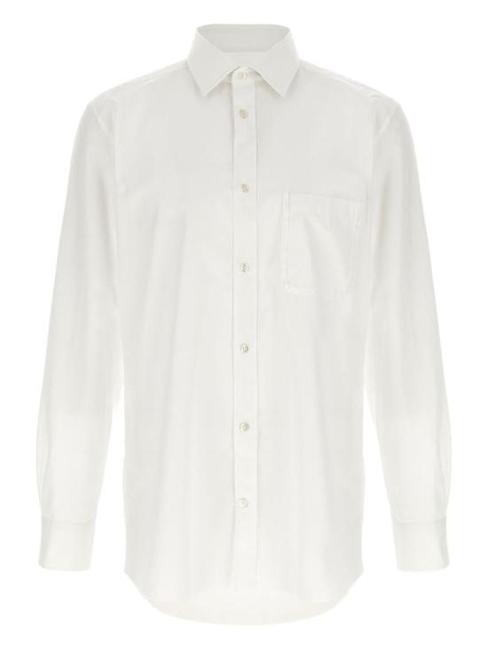 26SS 마르지엘라 긴팔 셔츠 S50DT0073 S43001 102 WHITE