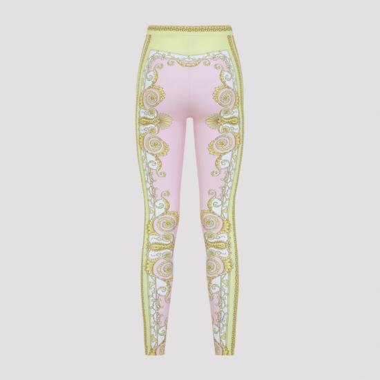 26SS 베르사체 레깅스 1003900 1A17164 5Y590 PALE YELLOW ROSE QUARTZ - VERSACE