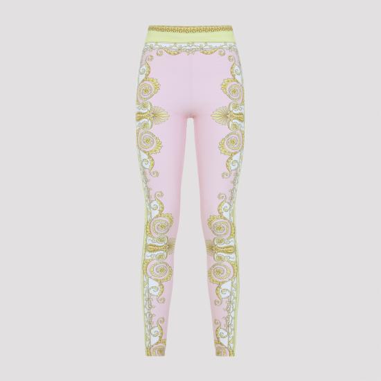 26SS 베르사체 레깅스 1003900 1A17164 5Y590 PALE YELLOW ROSE QUARTZ - VERSACE