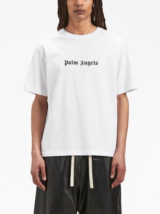 25SS 팜앤젤스 반팔 티셔츠 PMAA089S24JER0020110 White - PALM ANGELS