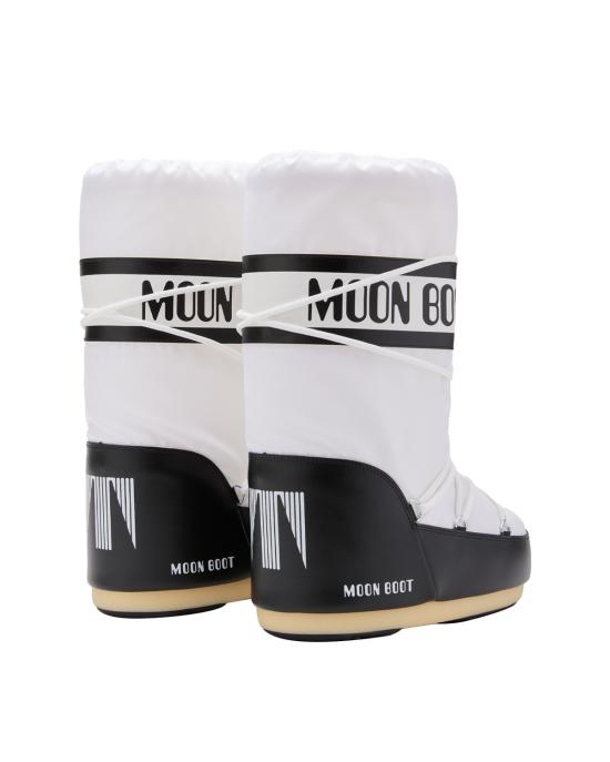 26SS 문부츠 아이콘 나일론 부츠 80D1400440 NA02 BLACK WHITE NERO BIANCO - MOON BOOT