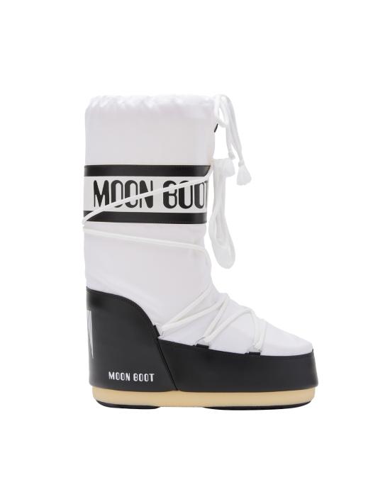 26SS 문부츠 아이콘 나일론 부츠 80D1400440 NA02 BLACK WHITE NERO BIANCO