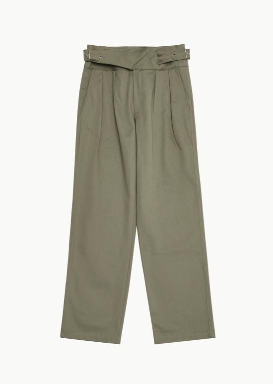 25FW 기마구아스 스트레이트 팬츠 MARTINTROUSERSLIGHTKHAKI DOM