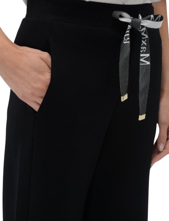 25FW 막스마라 트레이닝/조거 팬츠 2978604101029786041600010 BLACK DOM - MAX MARA