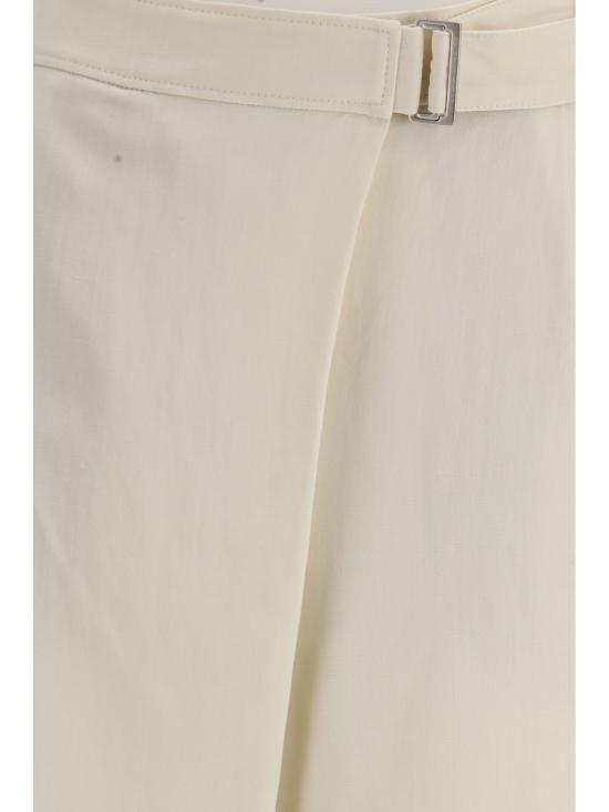 26SS 브루넬로 쿠치넬리 스트레이트 팬츠 MH126P9207 C579 CREAM - BRUNELLO CUCINELLI