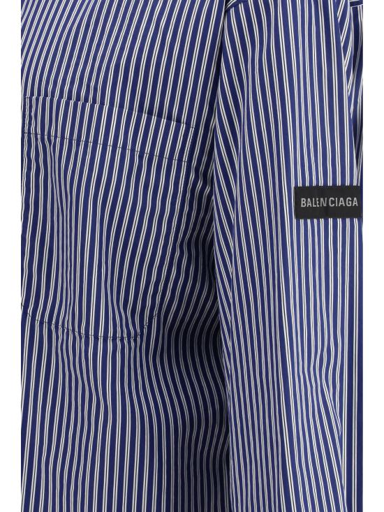 26SS 발렌시아가 긴팔 셔츠 857814TTM34 8502 BLUE - BALENCIAGA