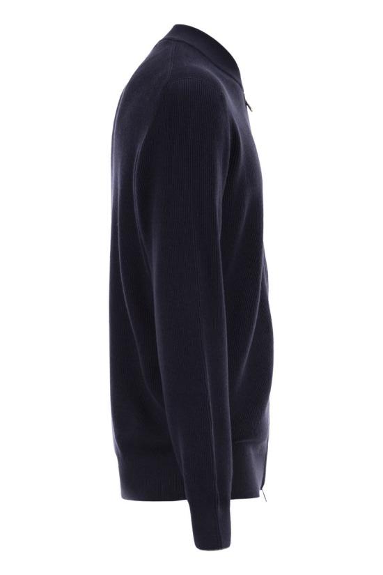 26SS 브루넬로 쿠치넬리 스웨터 M29400006 CW425 BLUE - BRUNELLO CUCINELLI