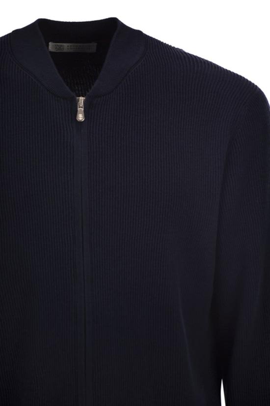 26SS 브루넬로 쿠치넬리 스웨터 M29400006 CW425 BLUE - BRUNELLO CUCINELLI