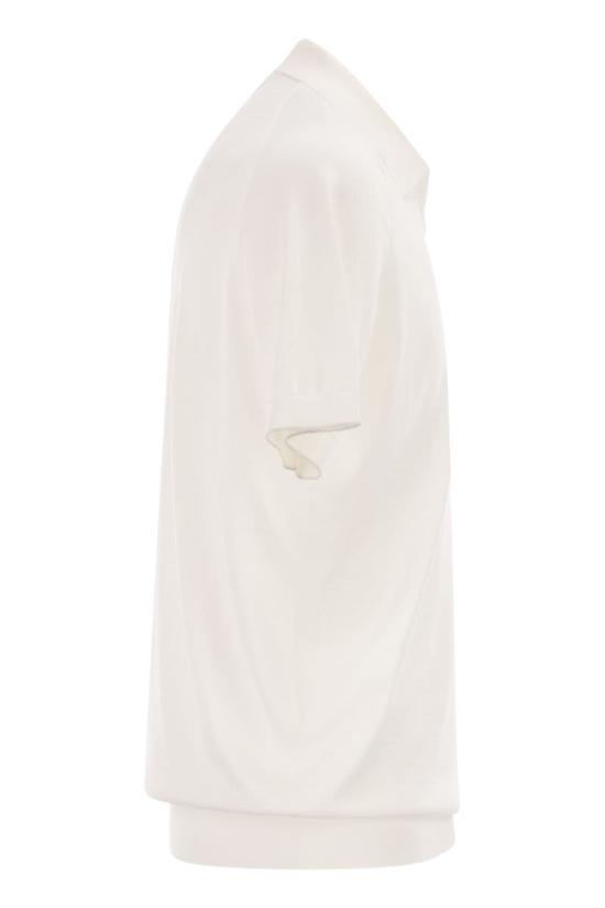 26SS 브루넬로 쿠치넬리 반팔 티셔츠 M29800145 CO312 WHITE - BRUNELLO CUCINELLI