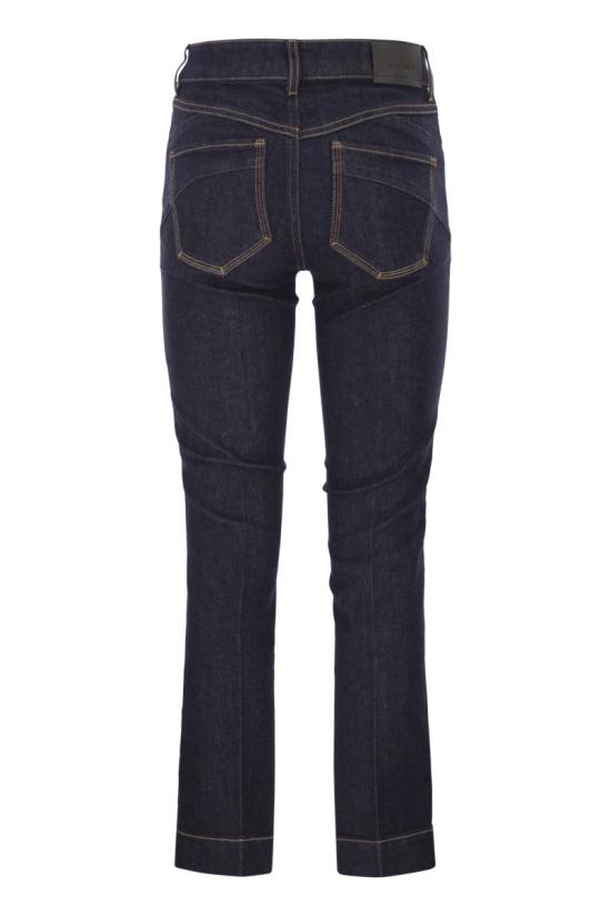 26SS 막스마라 스포츠막스 스트레이트 팬츠 2612181065600 001 DARK BLUE - SPORTMAX