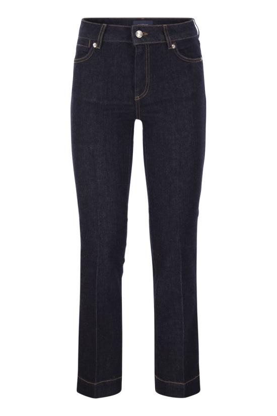 26SS 막스마라 스포츠막스 스트레이트 팬츠 2612181065600 001 DARK BLUE