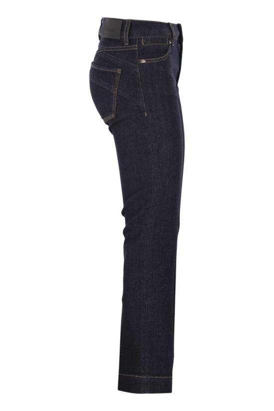 26SS 막스마라 스포츠막스 스트레이트 팬츠 2612181065600 001 DARK BLUE - SPORTMAX