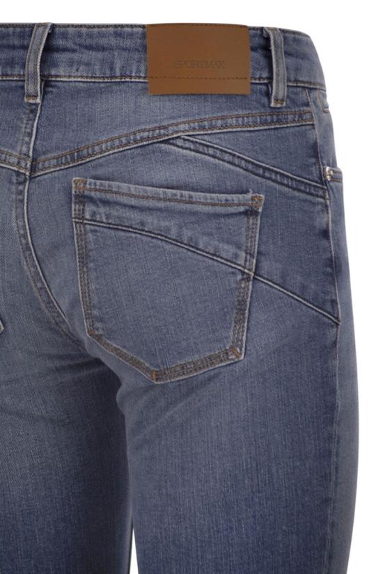 26SS 막스마라 스포츠막스 스트레이트 팬츠 2612181265600 005 BLUE - SPORTMAX