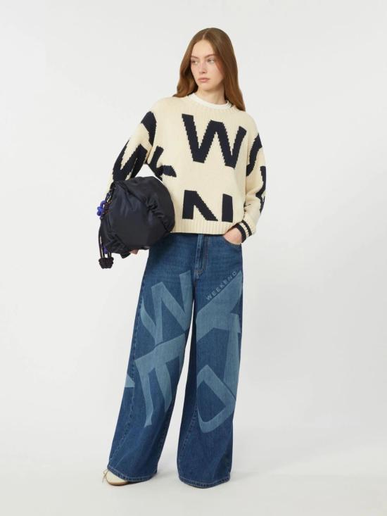 26SS 위켄드막스마라 반팔 티셔츠 2615361171600 003 ECRU BLUE - WEEKEND MAX MARA