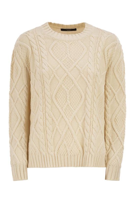 26SS 위켄드막스마라 반팔 티셔츠 2615361231600 001 ECRU