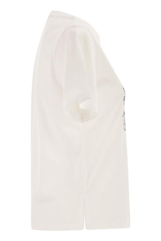 26SS 위켄드막스마라 반팔 티셔츠 2615971041600 006 WHITE - WEEKEND MAX MARA