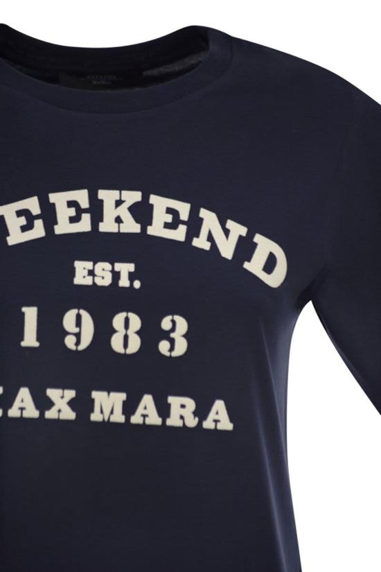26SS 위켄드막스마라 반팔 티셔츠 2615971051600 007 BLUE - WEEKEND MAX MARA