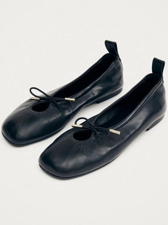 26SS 알로하스 플랫 슈즈 S10030304 BLACK - ALOHAS