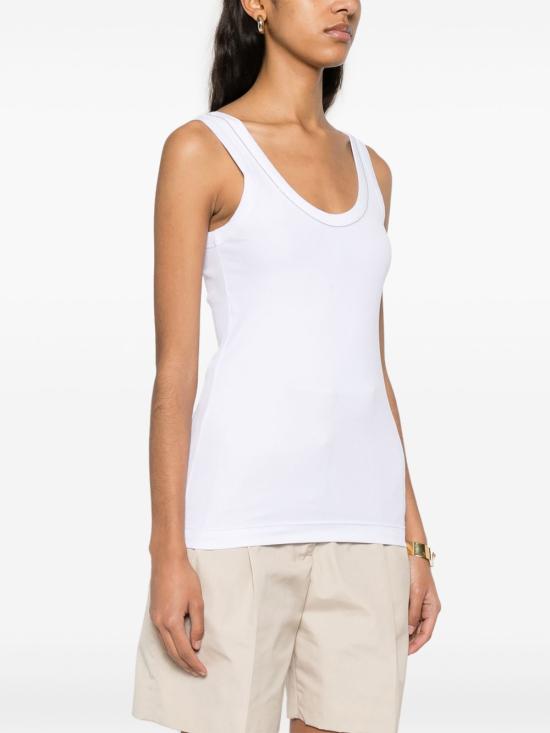 26SS 브루넬로 쿠치넬리 반팔 티셔츠 MG902FP100C159 WHITE - BRUNELLO CUCINELLI