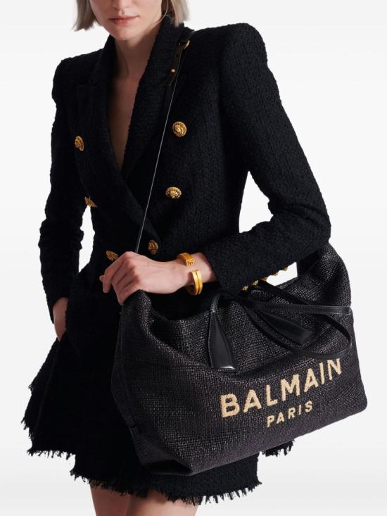 26SS 발망 토트백 GN1FI015TRAA0PA BLACK - BALMAIN