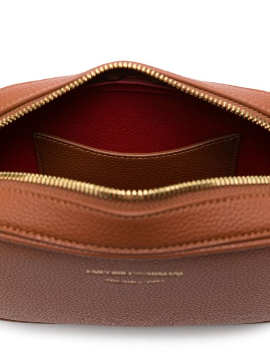 26SS 엠포리오 아르마니 크로스백 EW000537AF12103M6030 LEATHER BROWN - EMPORIO ARMANI