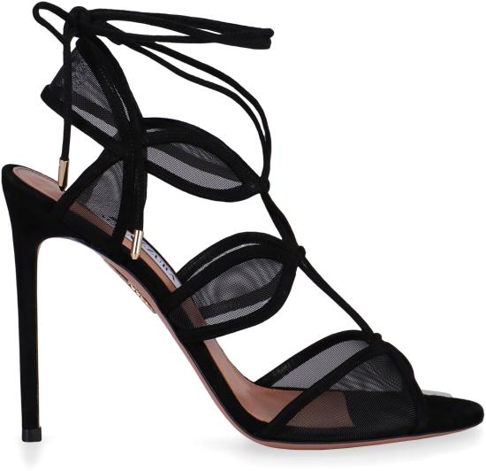 26SS 아쿠아주라 샌들 FTAHIGS0SFE000 black - AQUAZZURA