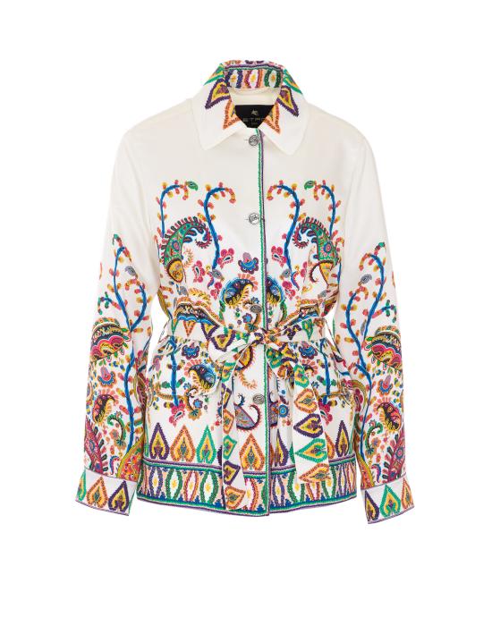 26SS 에트로 수트 자켓 WRCA0122 99SPSI2X0800 White