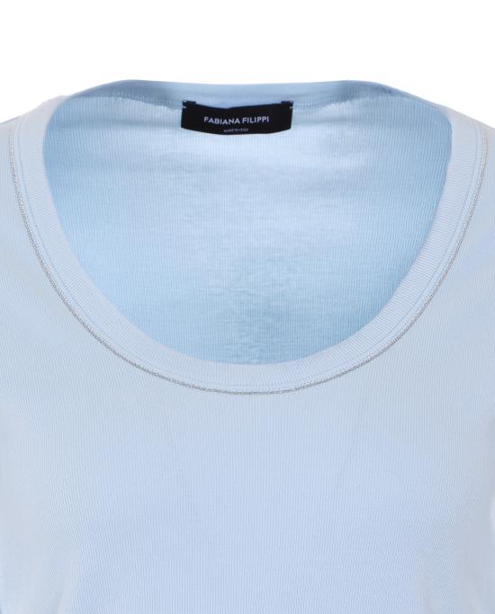 26SS 파비아나 필리피 스웨터 JED266F603 L8965154 Blue - FABIANA FILIPPI