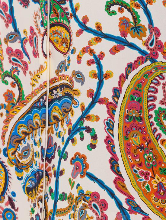 26SS 에트로 미디 원피스 WRIA0103 AKG20X0800 White - ETRO