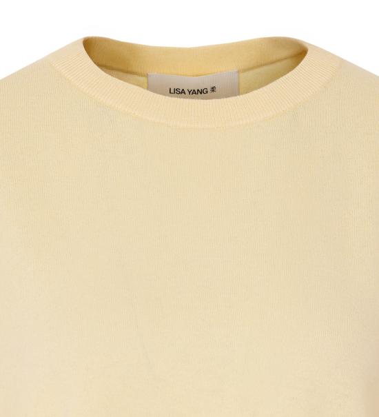 26SS 리사 양 반팔 티셔츠 2025145 IL Yellow - LISA YANG