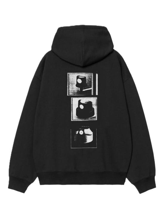 26SS 칼하트 WIP 후드 티셔츠 I036066 89XX Black - CARHARTT WIP