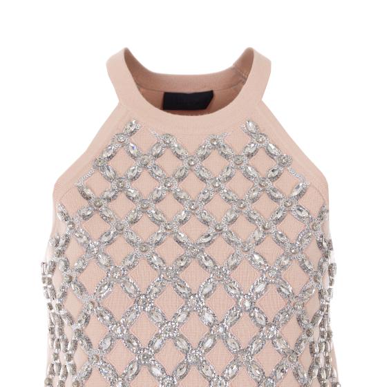 26SS 리우조 스웨터 PA6048MS99E X0753 Pink - LIU JO