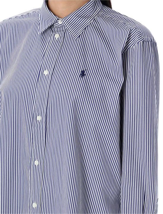 26SS 폴로 랄프로렌 반팔 티셔츠 211891419 001 WHITE FALL ROYAL STRIPE - POLO RALPH LAUREN