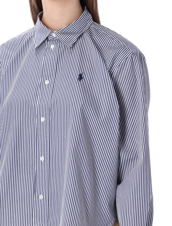 26SS 폴로 랄프로렌 반팔 티셔츠 211891419 001 WHITE FALL ROYAL STRIPE - POLO RALPH LAUREN