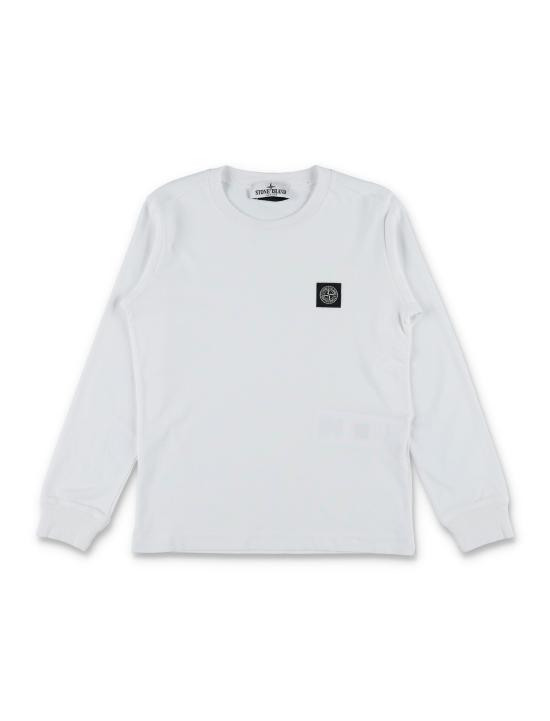 26FW [키즈] 스톤 아일랜드 티셔츠 2100002S0047 V0001 BIANCO