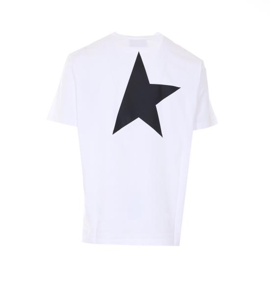 26SS 골든구스 반팔 티셔츠 GMP01220 P00087910283 White - GOLDEN GOOSE