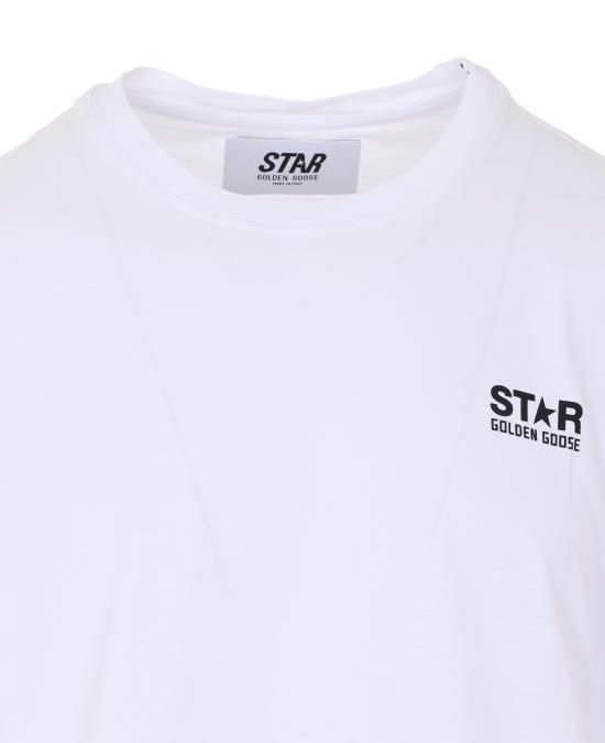 26SS 골든구스 반팔 티셔츠 GMP01220 P00087910283 White - GOLDEN GOOSE