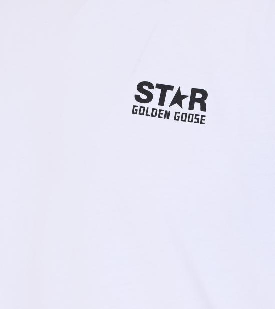 26SS 골든구스 반팔 티셔츠 GMP01220 P00087910283 White - GOLDEN GOOSE