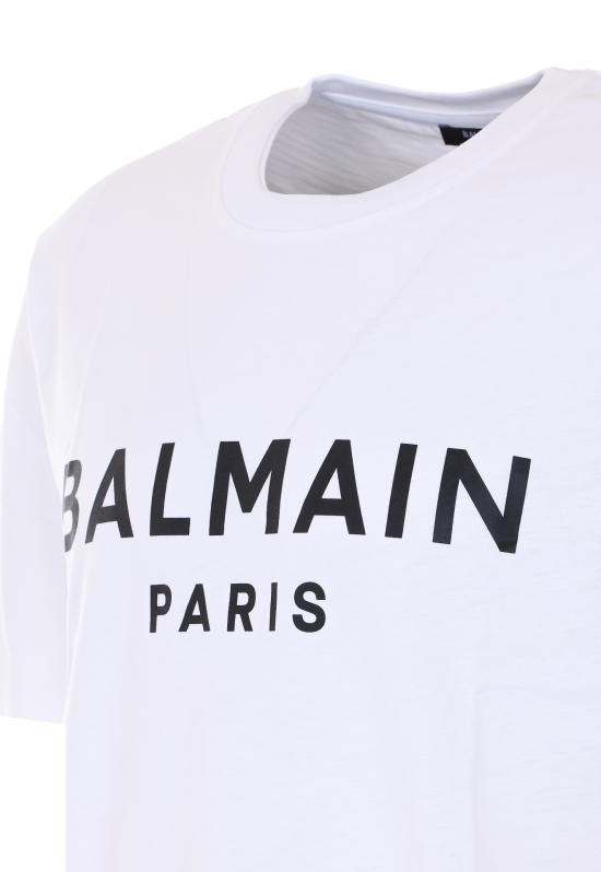 26SS 발망 반팔 티셔츠 EG000BD45 GAB White - BALMAIN