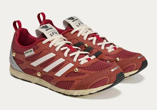  송포더뮤트 스니커즈 HP3522 LEGACYREDCREAMWHITEWILDSEPIA LEGACY RED CREAM WHITE WILD SEPIA DOM