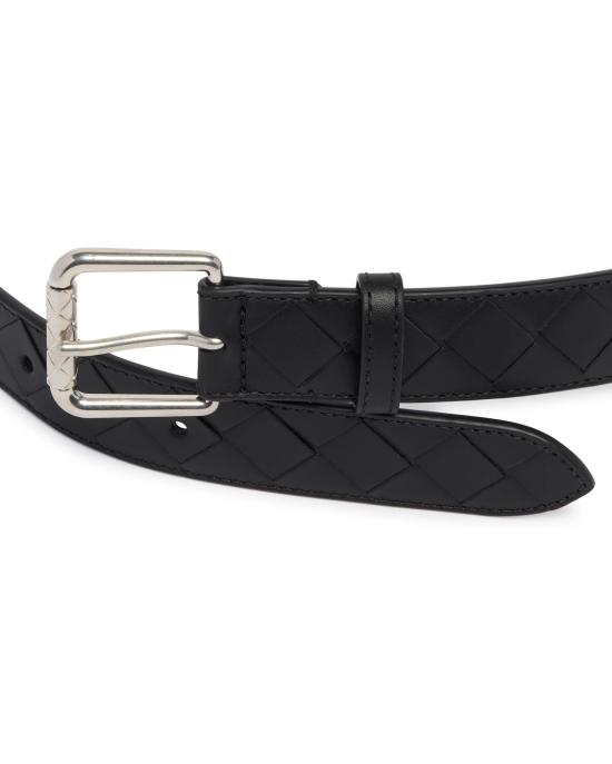 26SS 보테가베네타 가죽 벨트 855892 VCPQ4 8803 BLACK DOM - BOTTEGA VENETA