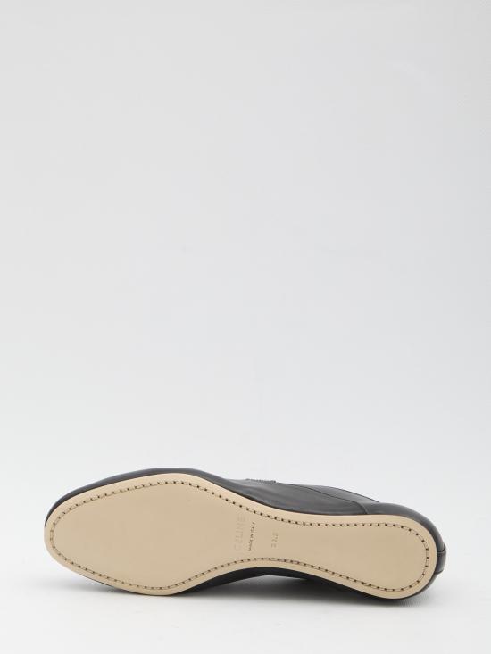 26SS 셀린느 램스킨 발레 레이스업 슈즈 365915272C BLACK - CELINE
