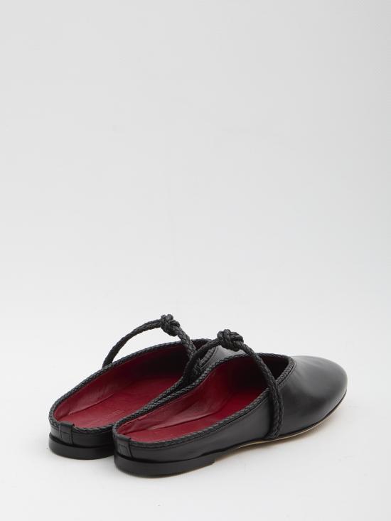 26SS 보테가베네타 플랫 슈즈 855863 BLACK - BOTTEGA VENETA