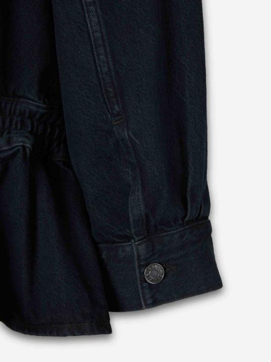 26SS 에이골디 코트 A5112 1604 ILLUSION DKBLUEBLK Black - AGOLDE